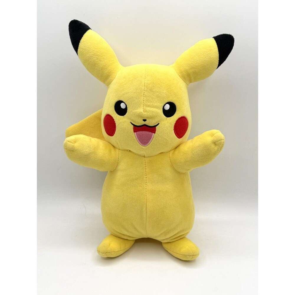 Pokémon Pikachu Plush Doll WCT Official Pokémon 14" Talking Lights Up